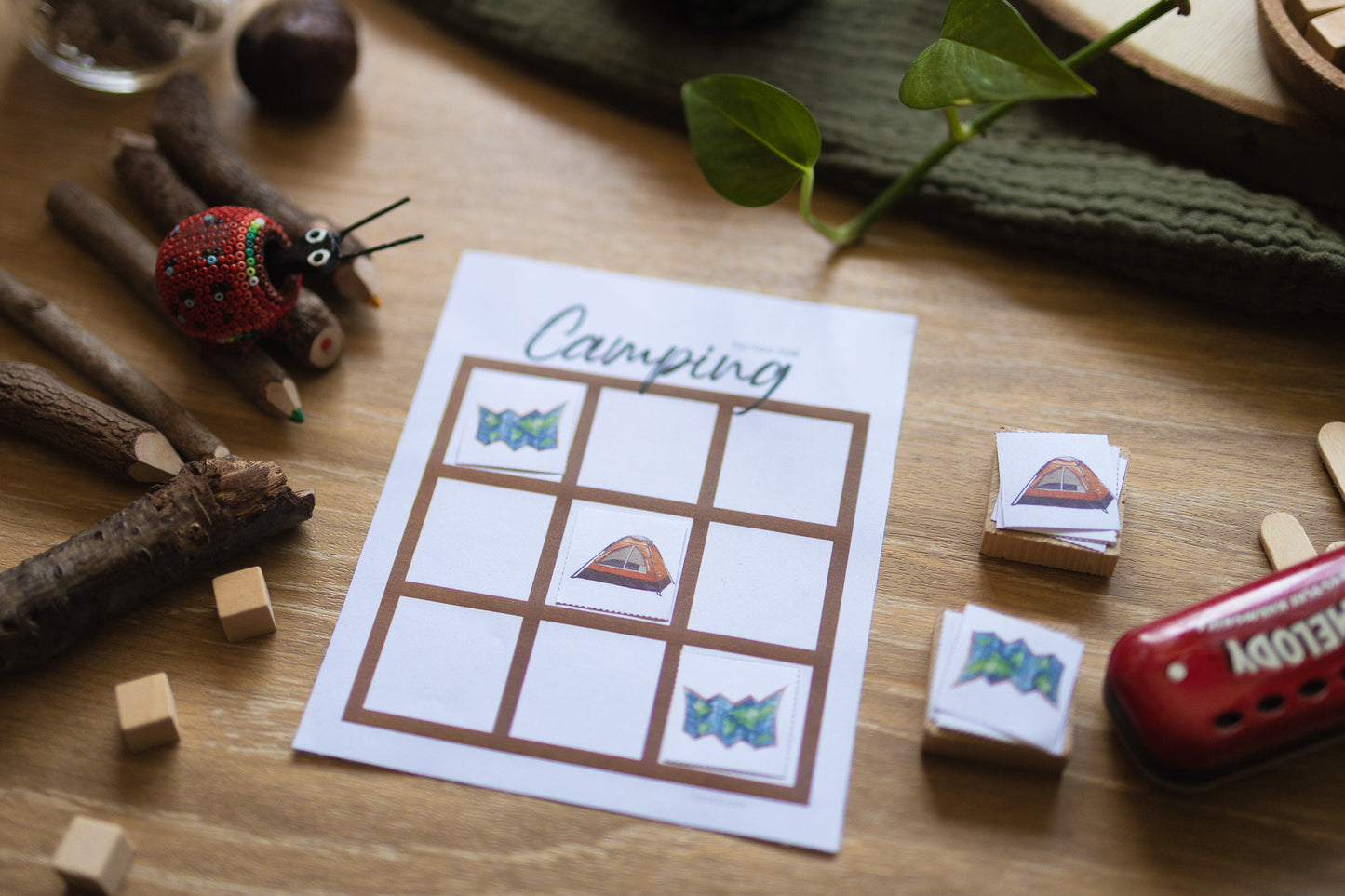 Camping activity pack Tacucokids