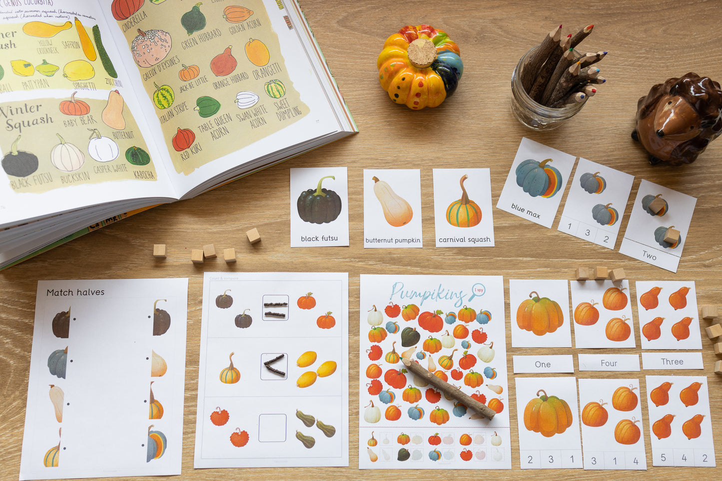 Pack de actividades de calabaza