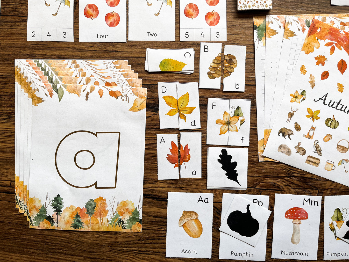 Autumn activity pack