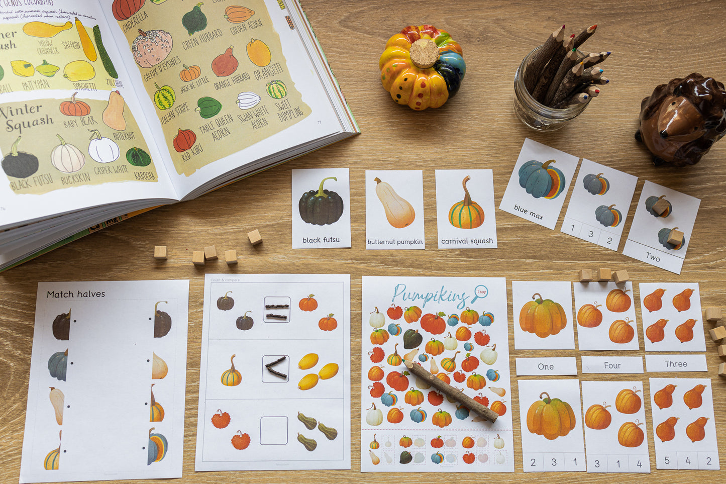 Pack de actividades de calabaza