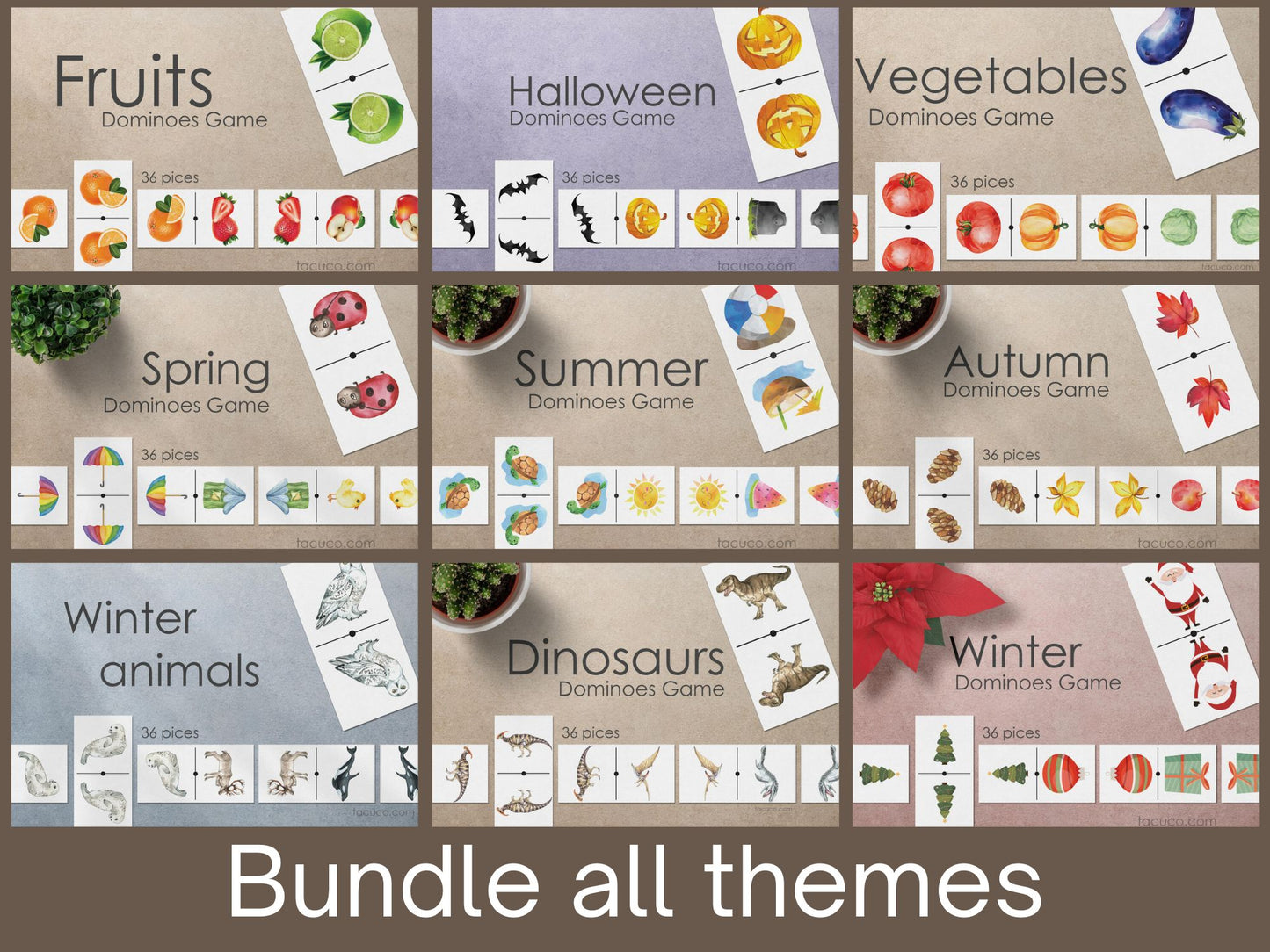 Domino - Pick your theme