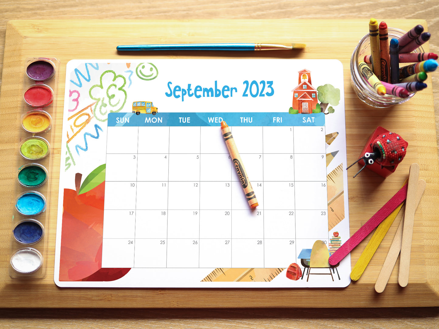 Summer calendar for kids Tacucokids