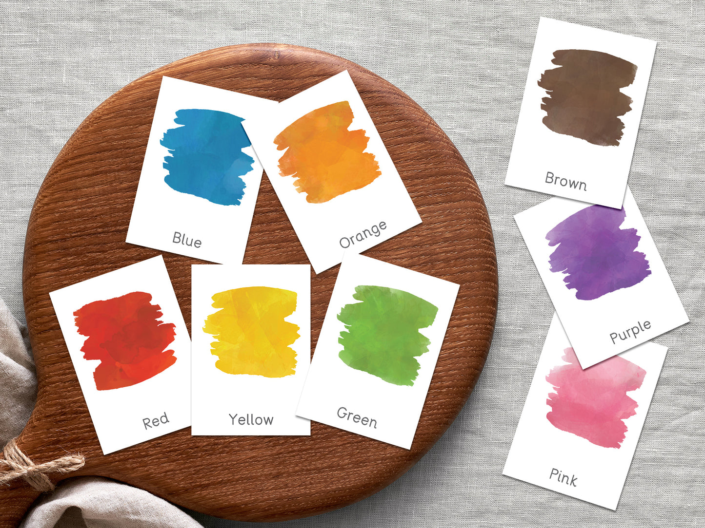 Color flashcards