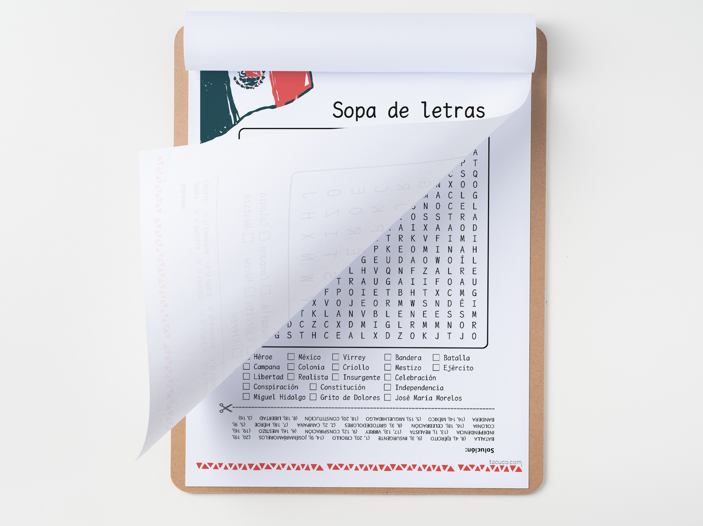 Paquete de cartas de dientes (Ratoncito Pérez/ El Ratón de los dientes)