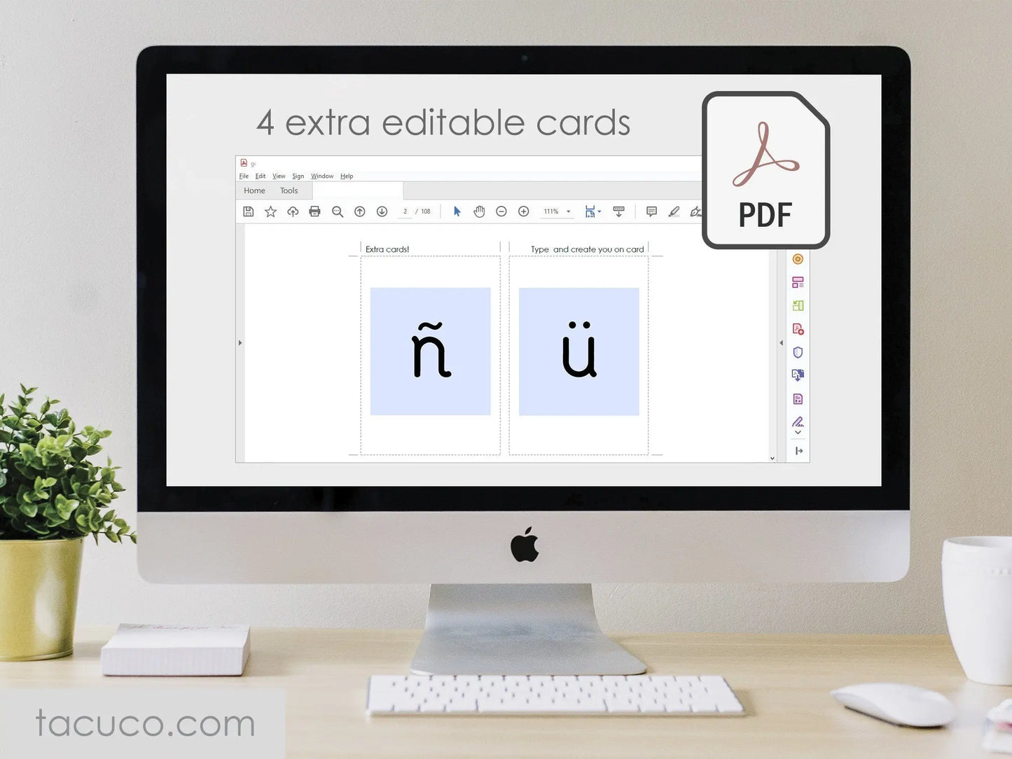 ABC Cards | Alphabet Flashcards Tacucokids