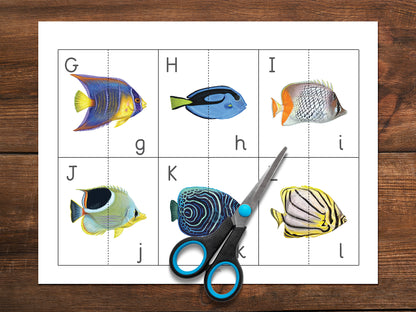 Tropical fish activity pack