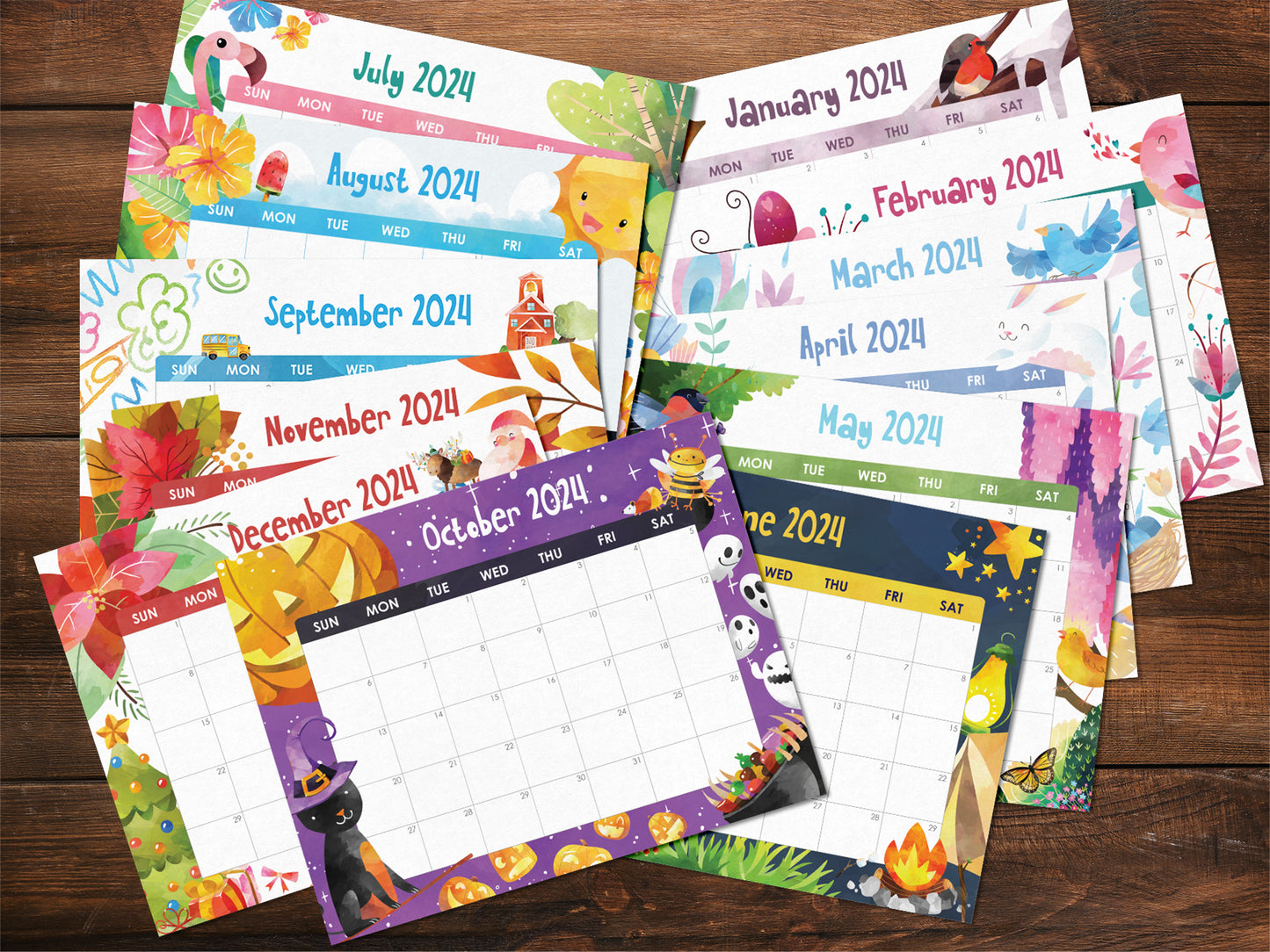 Kids Calendar Tacucokids