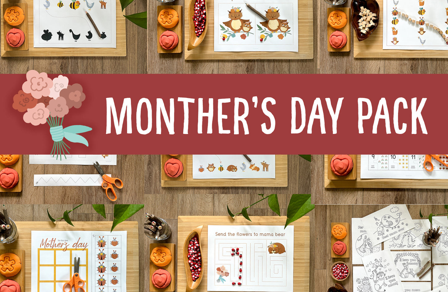 Mother's day activity pack Tacucokids