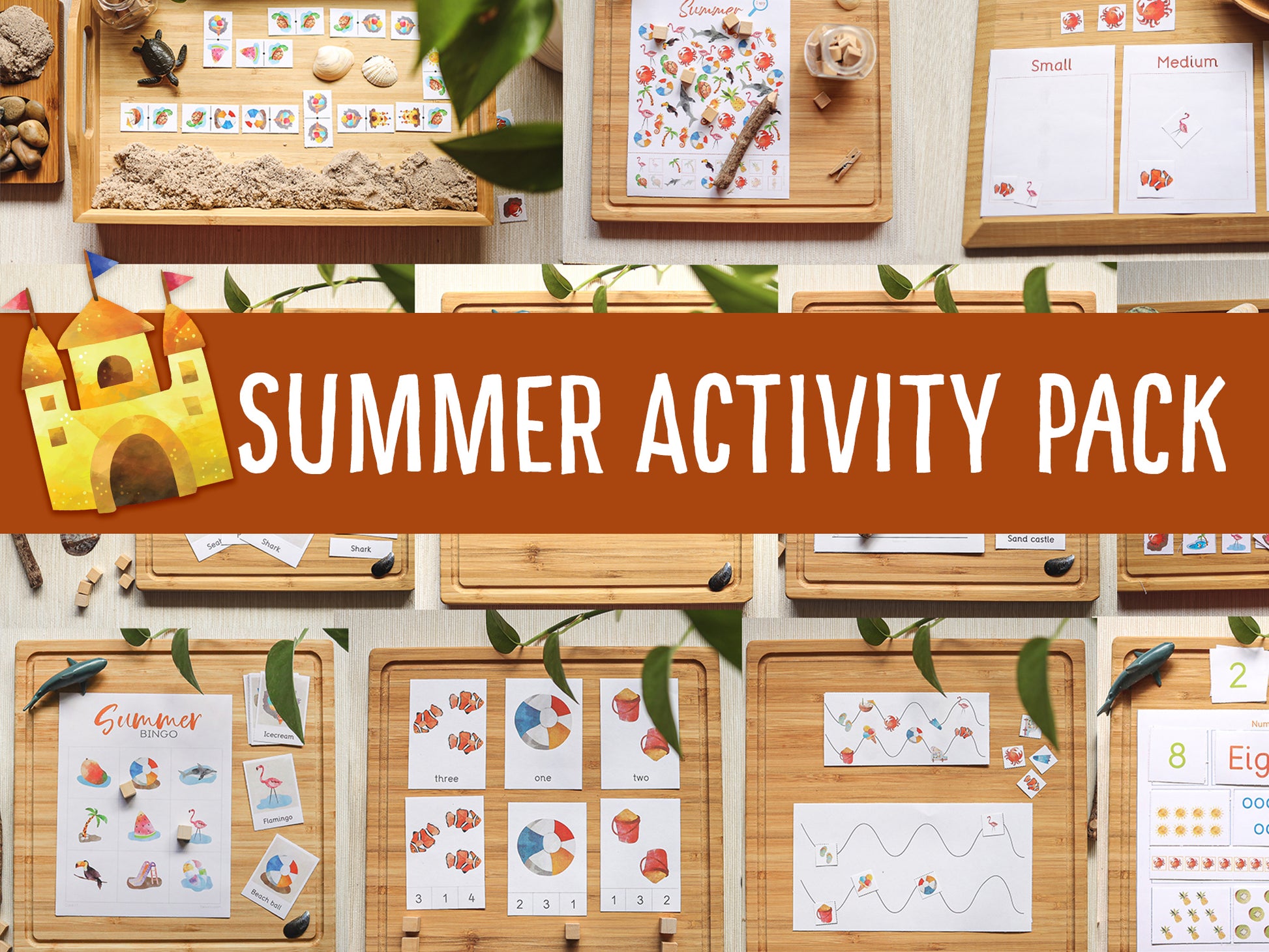 Summer activity pack Tacucokids