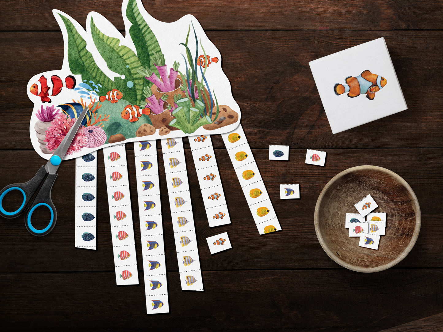 Tropical fish activity pack