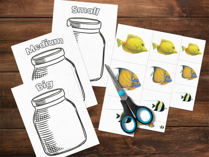 Tropical fish activity pack