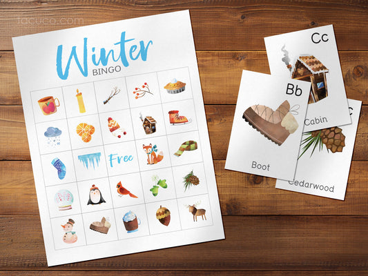 Winter Activity Pack Tacucokids