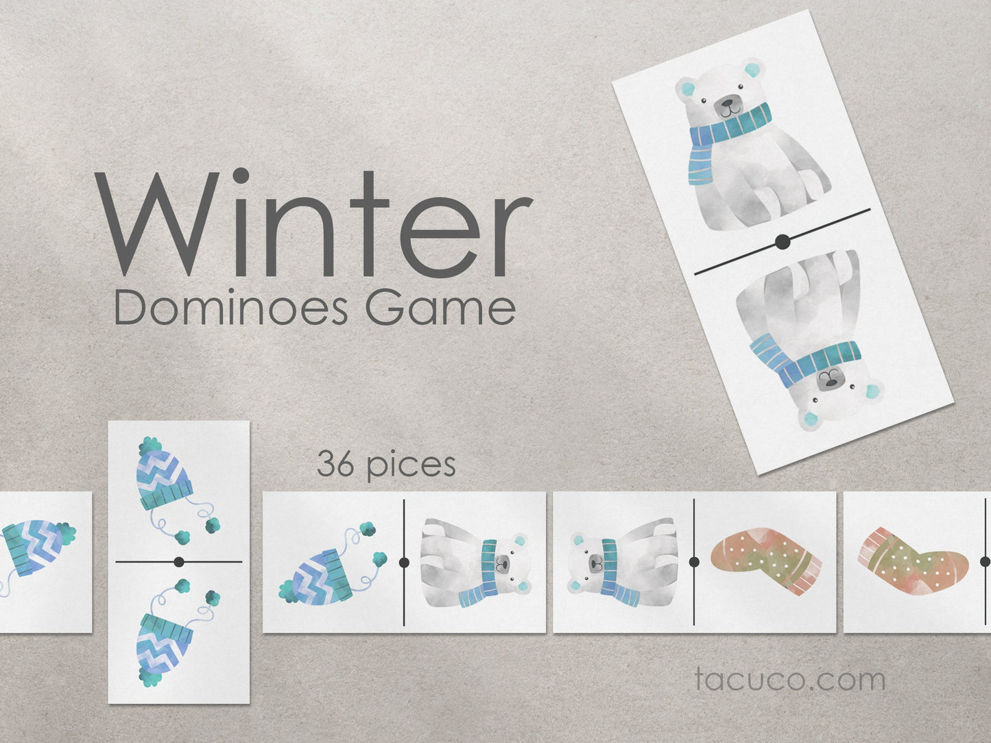 Winter Activity Pack Tacucokids