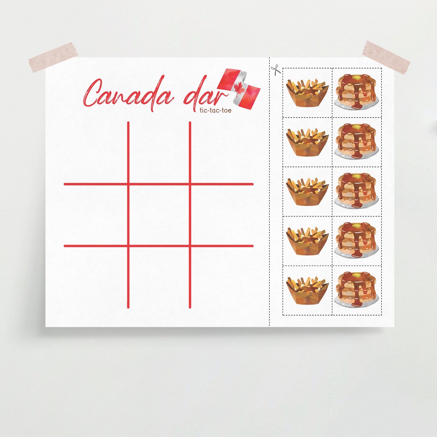 Canada day activity pack Tacucokids