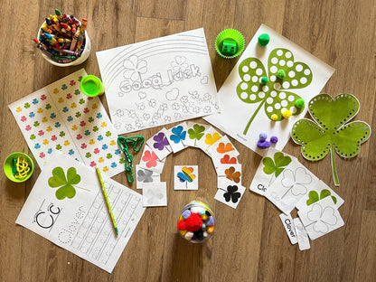 C is for Clover learning pack