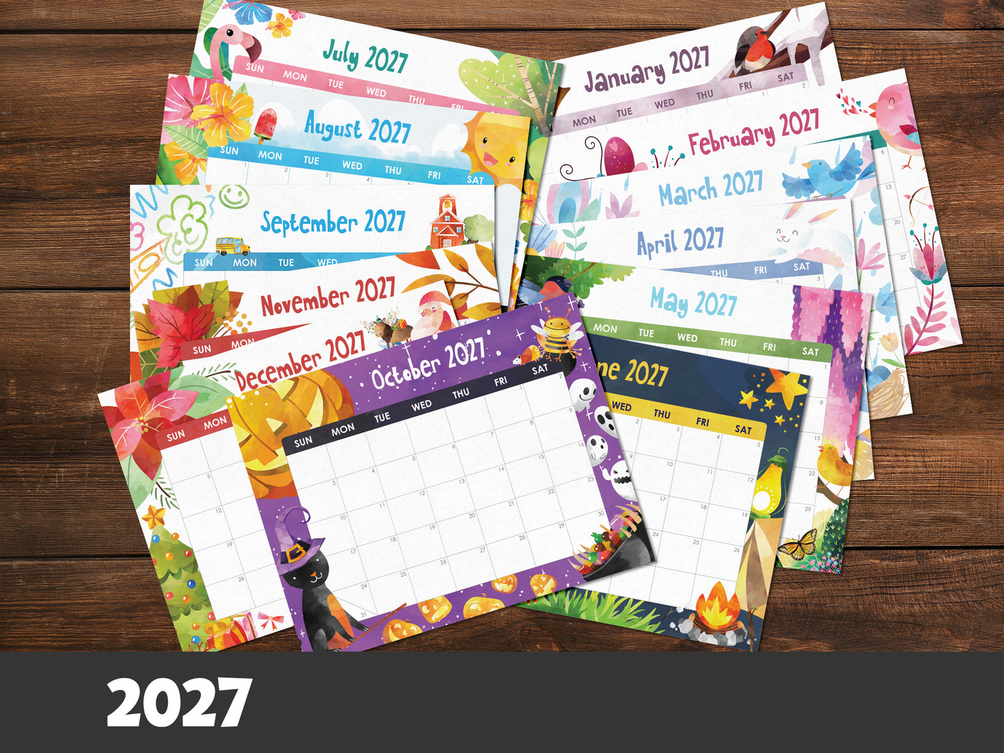 Kids Calendar Tacucokids